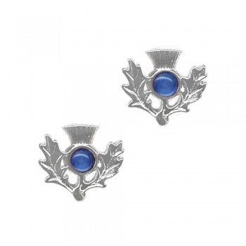 Birthstone Thistle Earrings